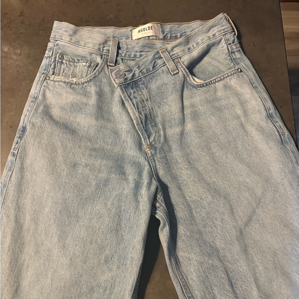 Agolde Light Blue Women Jeans